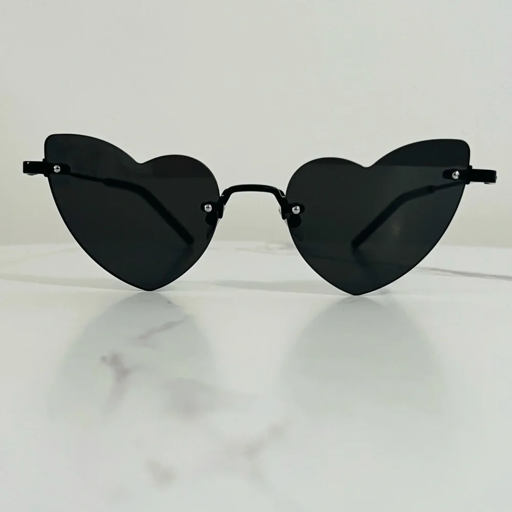 Yves Saint Laurent Iconic Heart Sunglasses - Picture 1 of 11